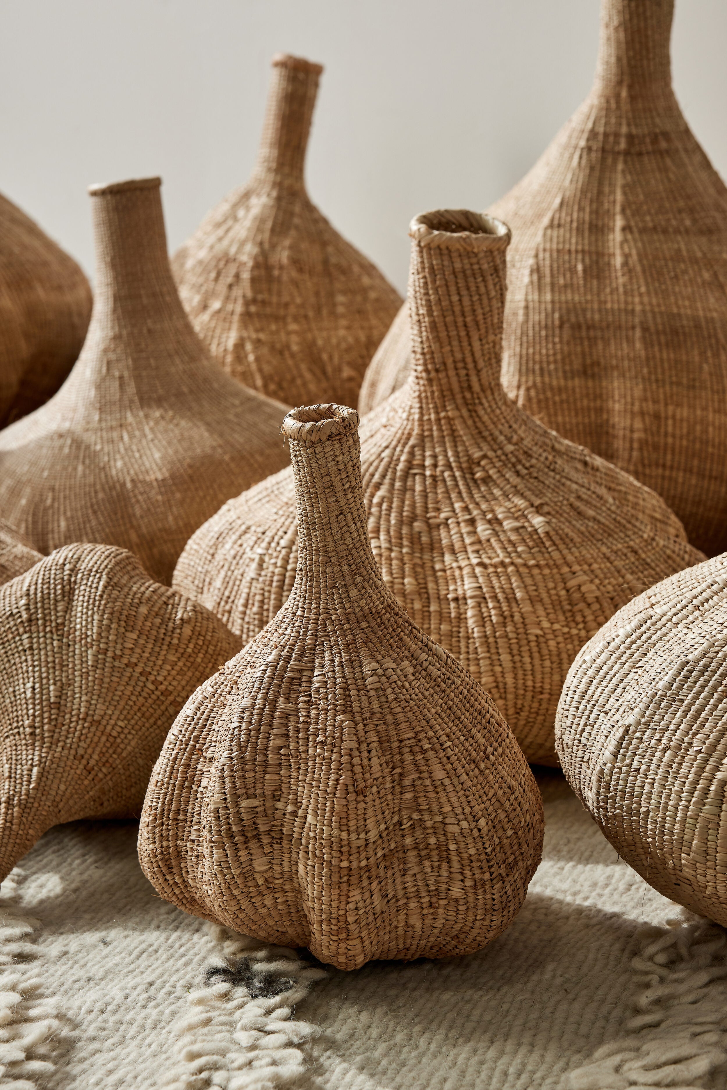 Long-Necked Ilala Garlic Gourd Basket