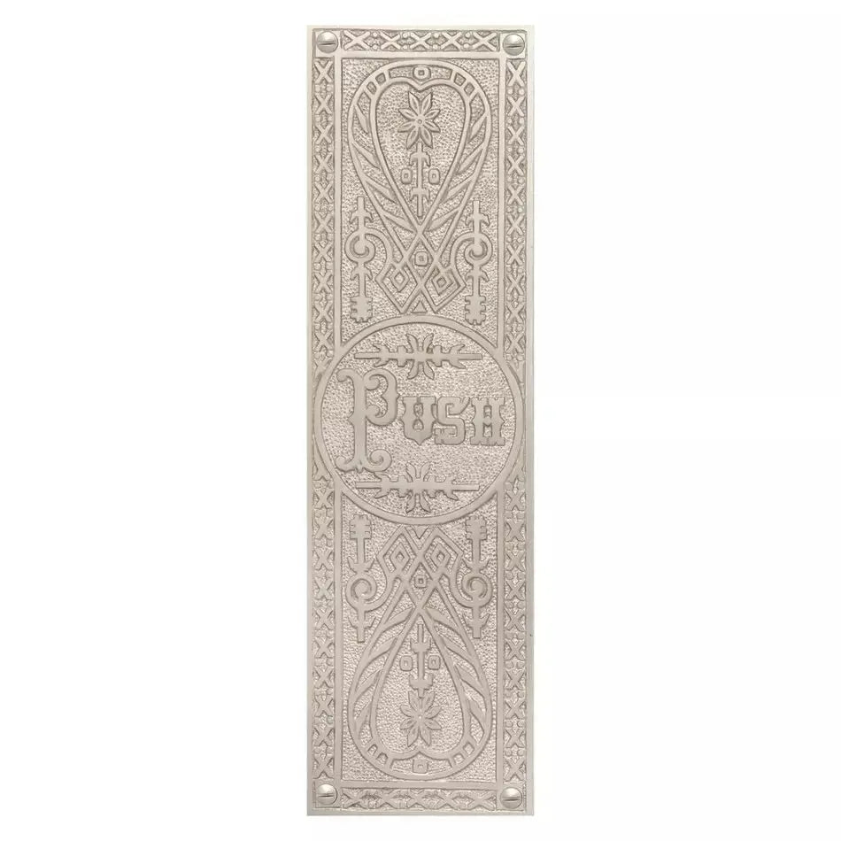 Elegant Mid-Century Modern Door Push Plate
