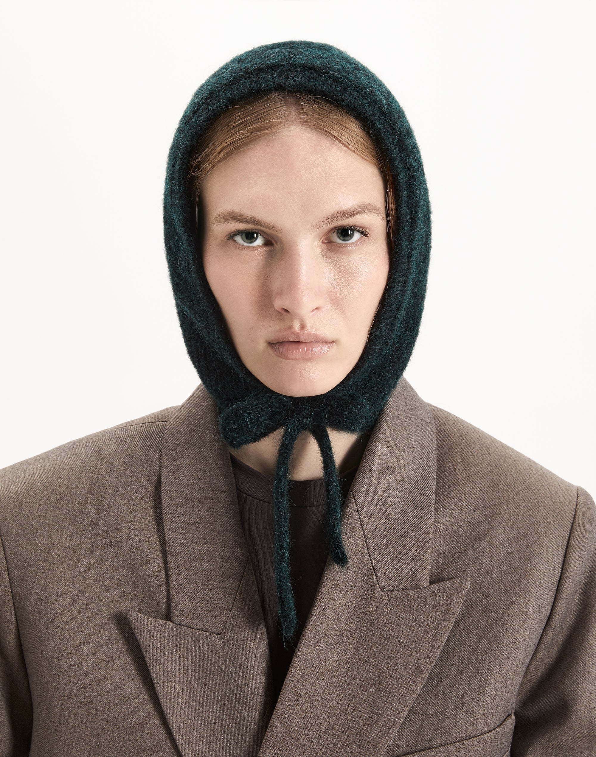 Alpaca Wool Tie Balabonnet