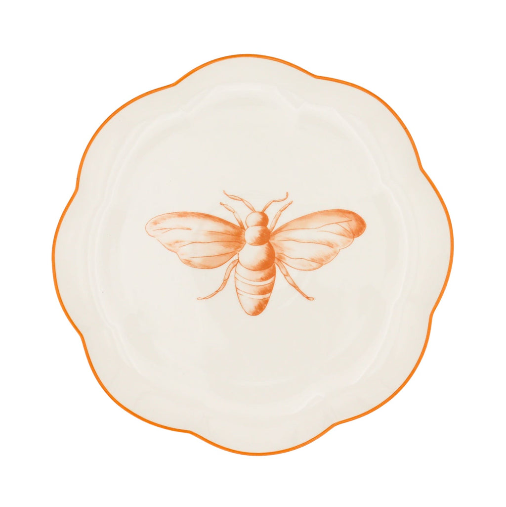 Bumble Homecoming Scalloped Starter Plate - Set of 4 (+1 Bonus Plate)