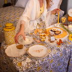 Bumble Homecoming Scalloped Starter Plate - Set of 4 (+1 Bonus Plate)