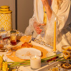 Bumble Homecoming Scalloped Starter Plate - Set of 4 (+1 Bonus Plate)