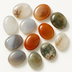 Surprise Mix – Assorted Agate Palm Stones (Per LB)