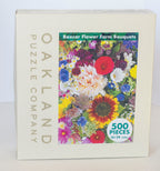 Boxcar Flower Farm Puzzle by DeAnna Tibbs – 500-Piece Floral Art