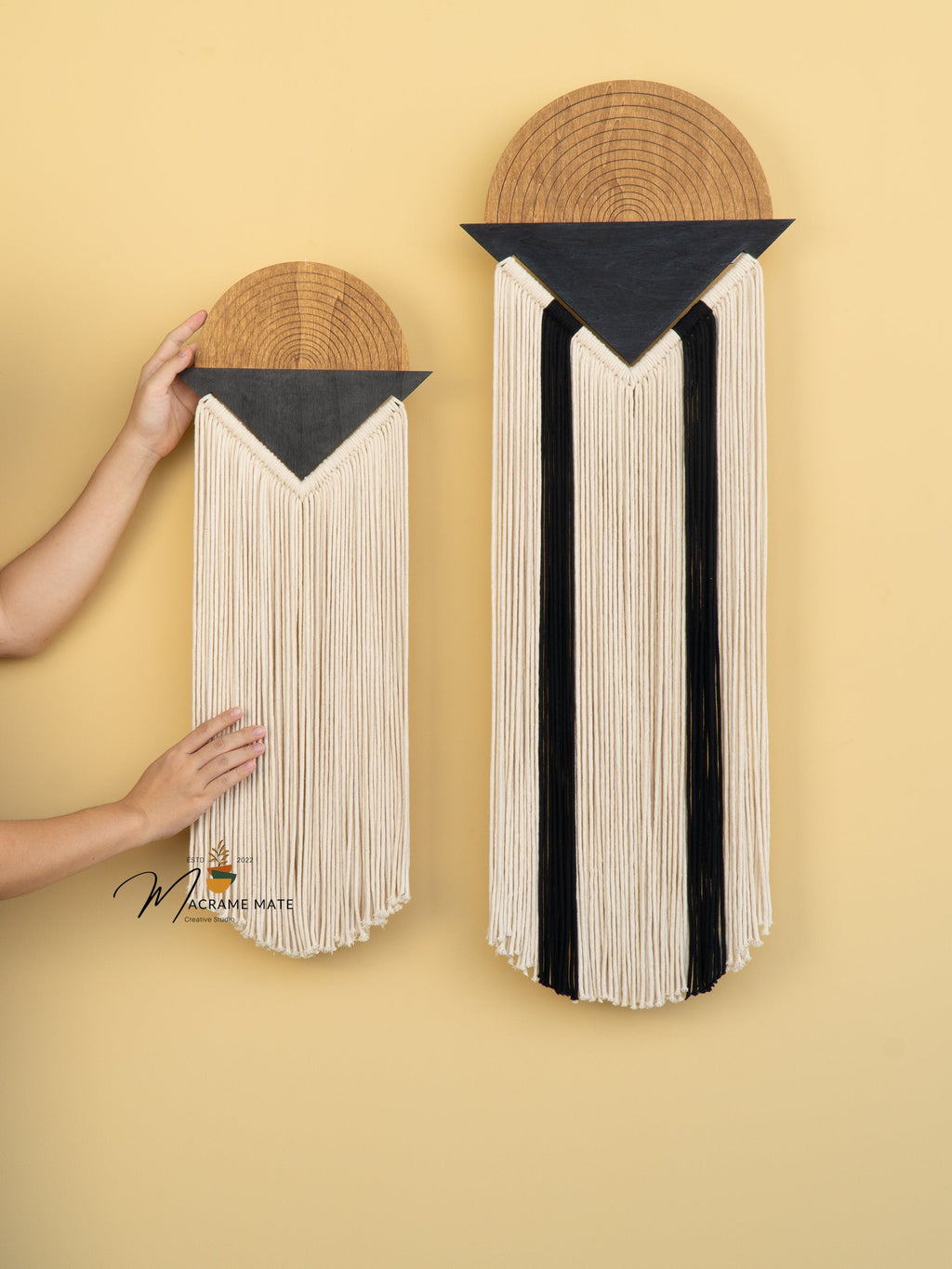 Fathom Macrame Fiber Wall Art (Y38)