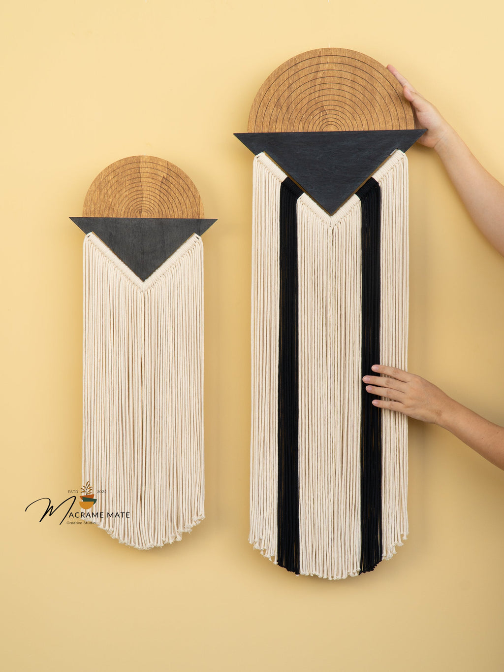 Fathom Macrame Fiber Wall Art (Y38)