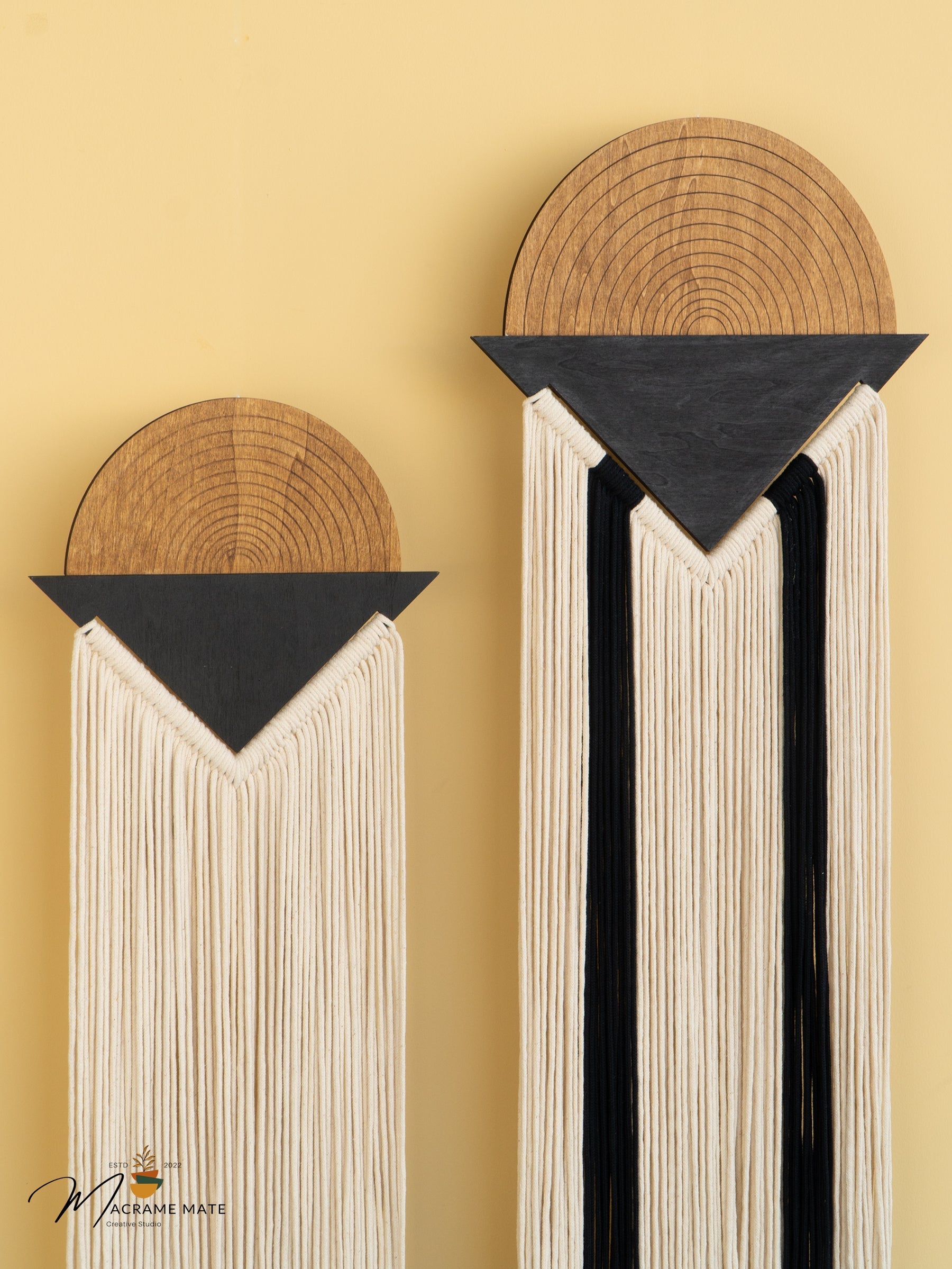 Fathom Macrame Fiber Wall Art (Y38)