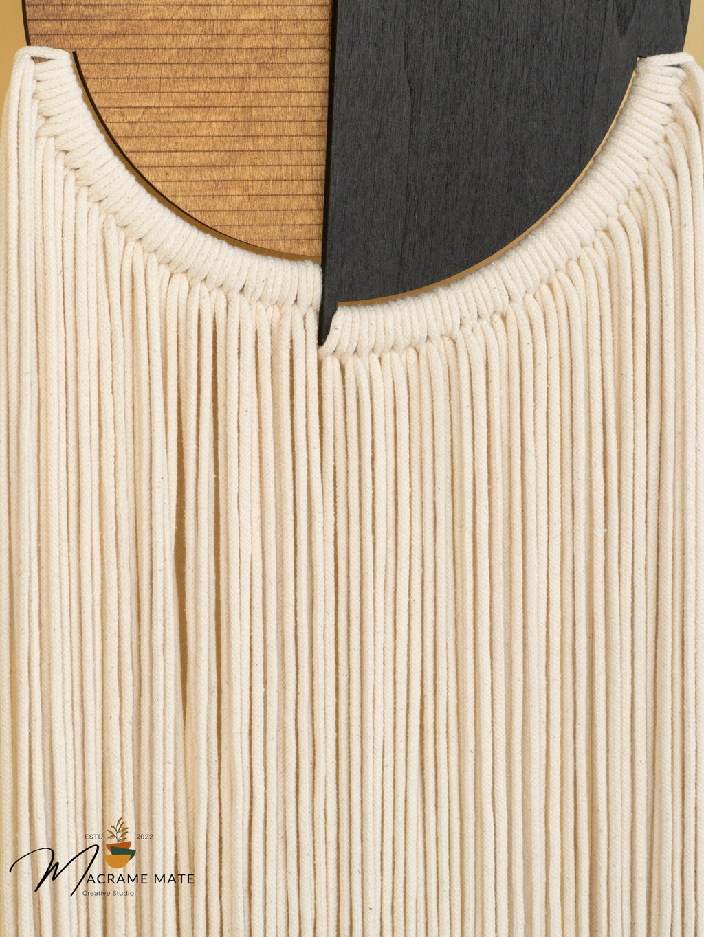 Fathom Macrame Fiber Wall Art (Y39)