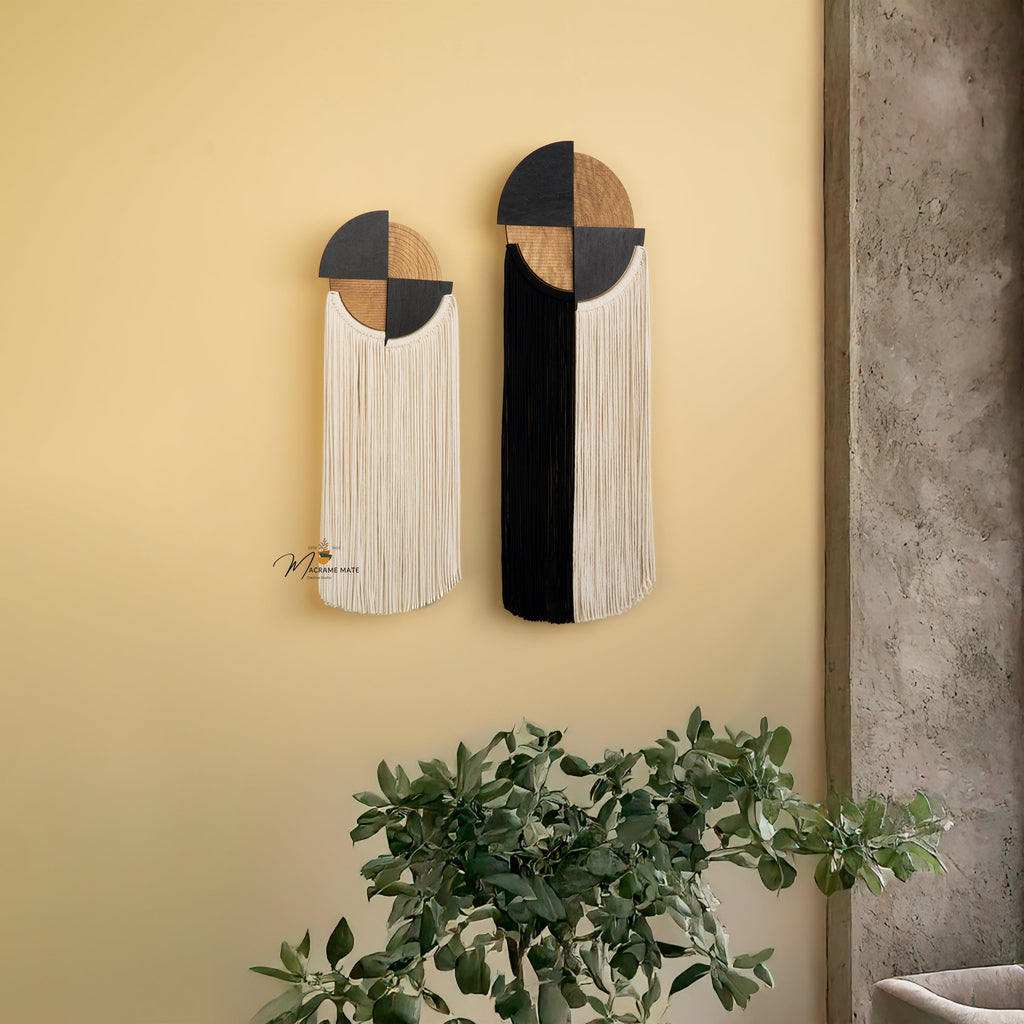 Fathom Macrame Fiber Wall Art (Y39)