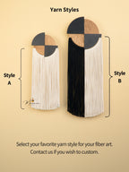 Fathom Macrame Fiber Wall Art (Y39)