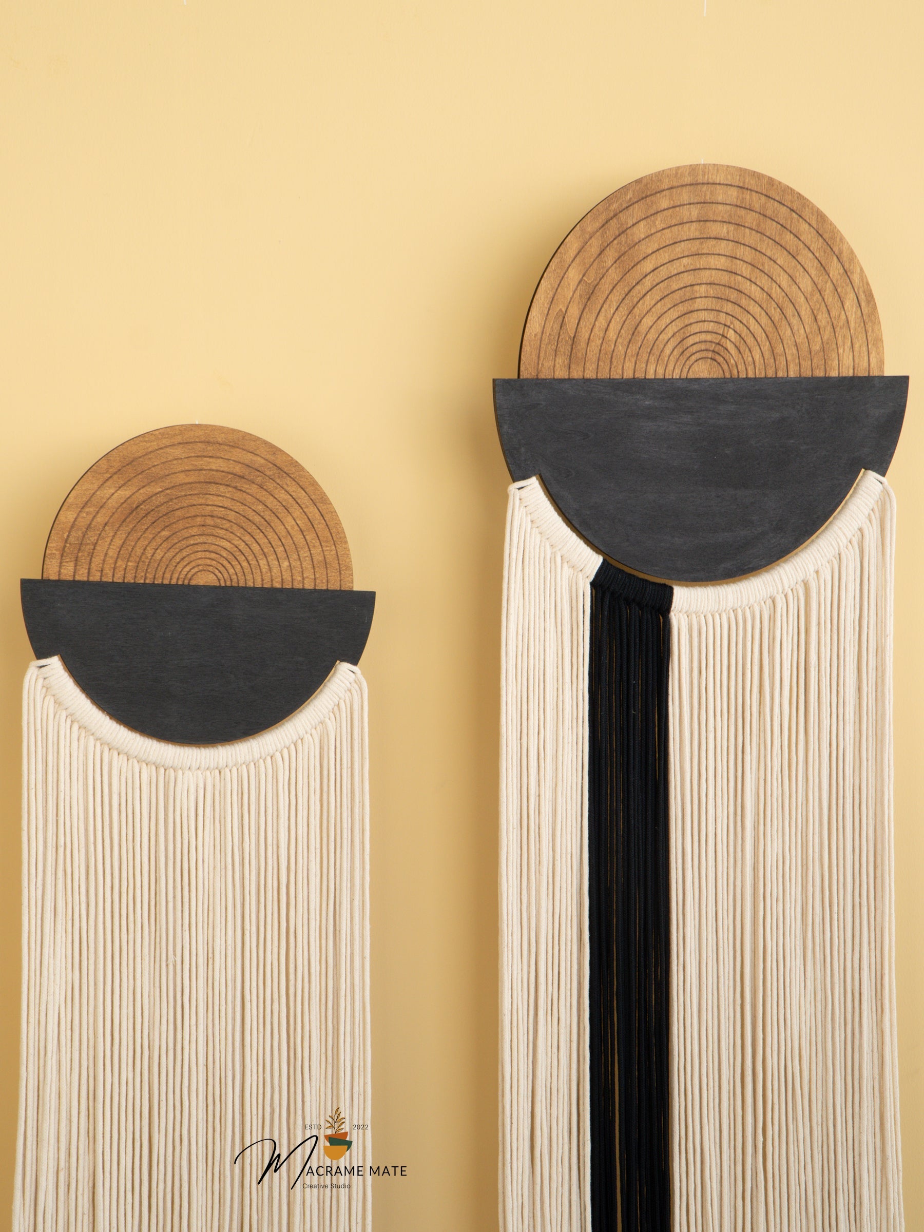 Fathom Macrame Fiber Wall Art (Y40)