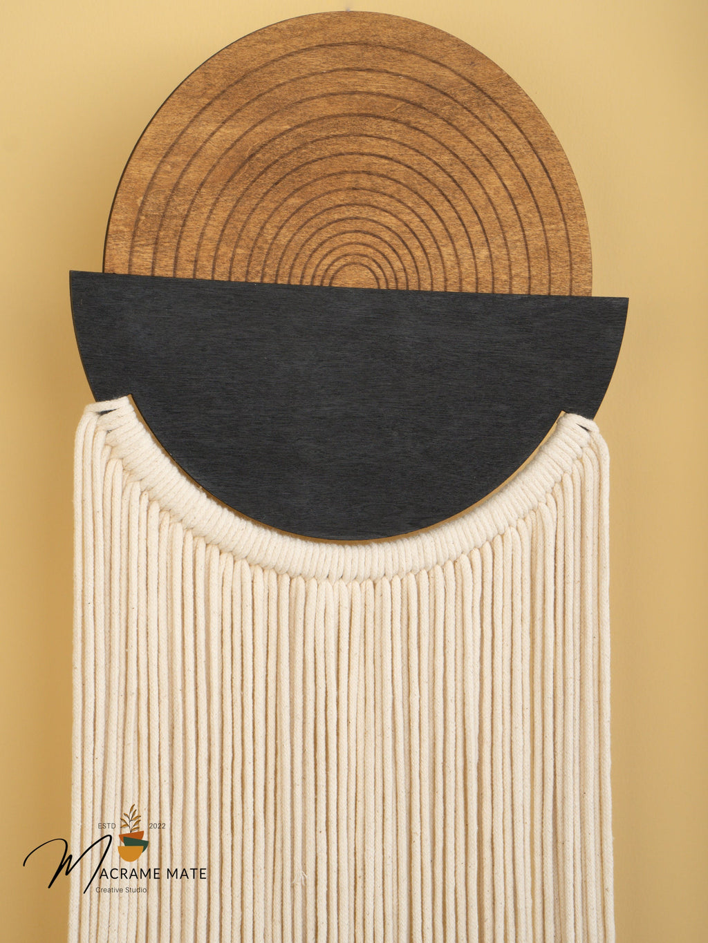 Fathom Macrame Fiber Wall Art (Y40)