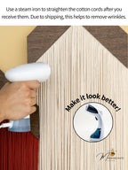 Fathom Macrame Fiber Wall Art (Y39)