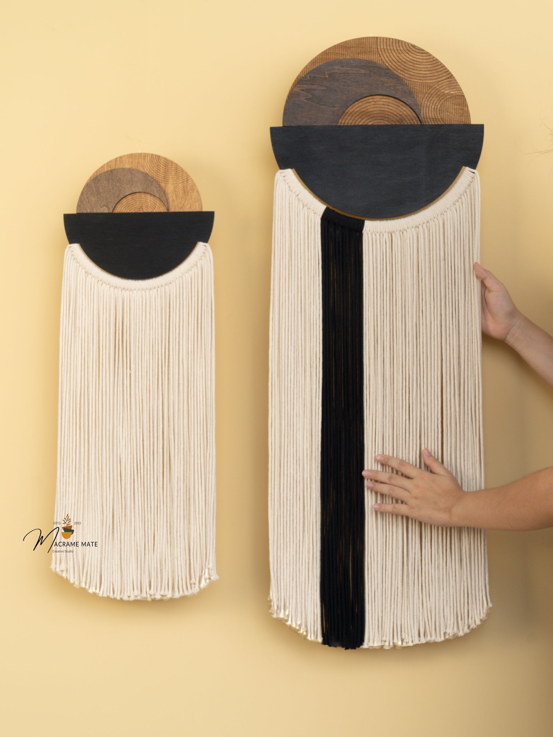 Fathom Macrame Fiber Wall Art (Y41)