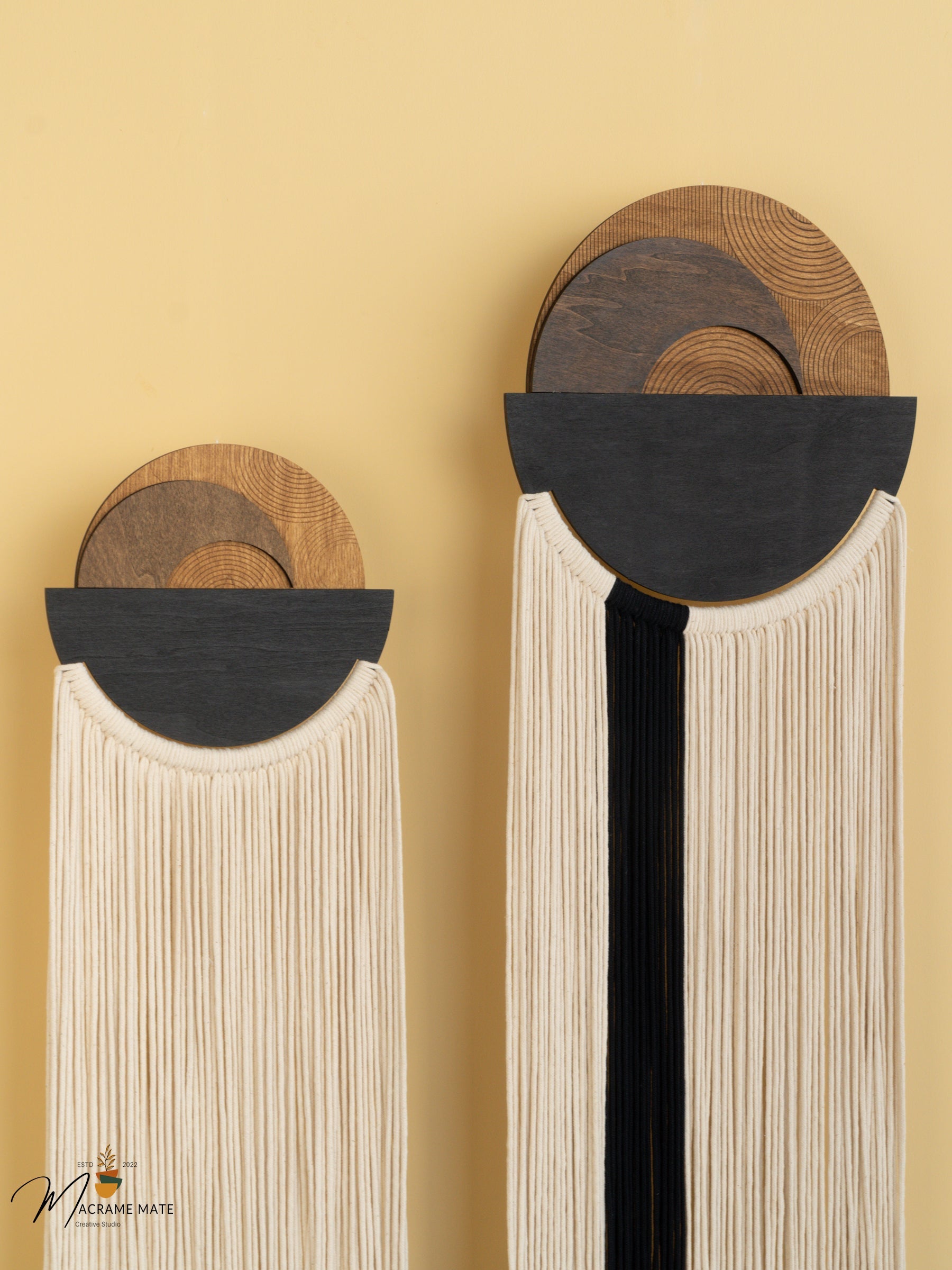 Fathom Macrame Fiber Wall Art (Y41)