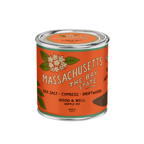 Massachusetts State Candle