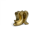 Gold Banana Candle Holder