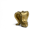 Gold Banana Candle Holder