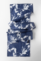 Porto Print in Indigo Runner