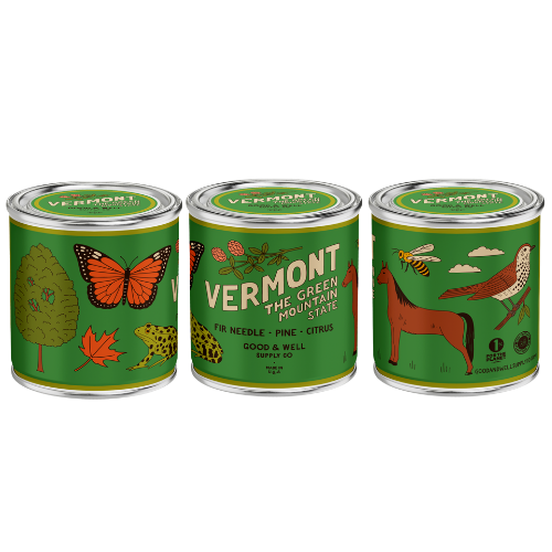 Vermont State Candle
