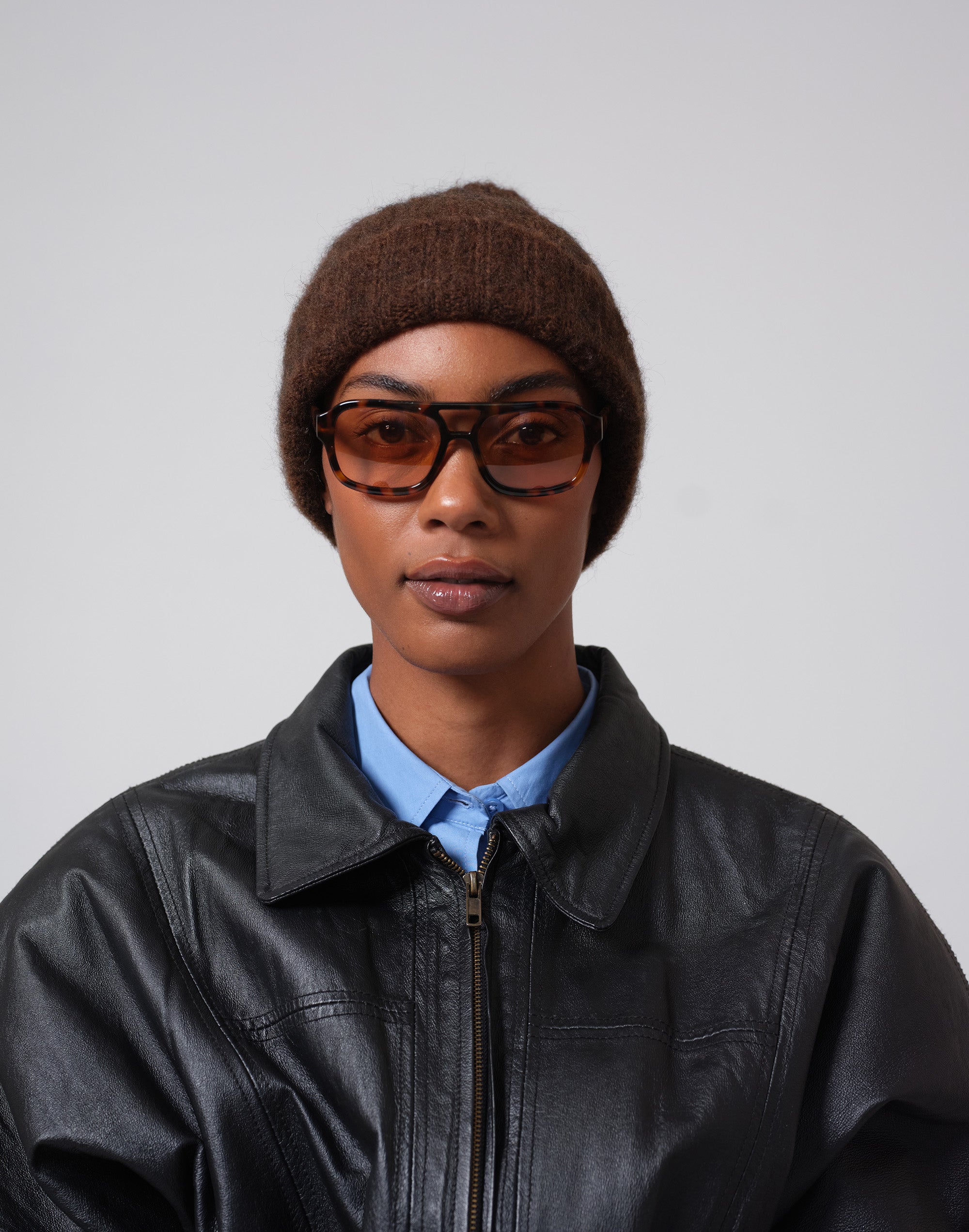 Alpaca Chunky Wool Rib Beanie