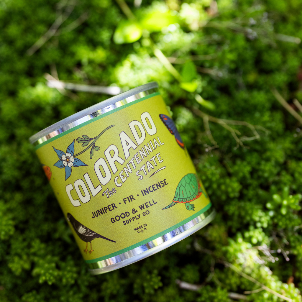Colorado State Candle