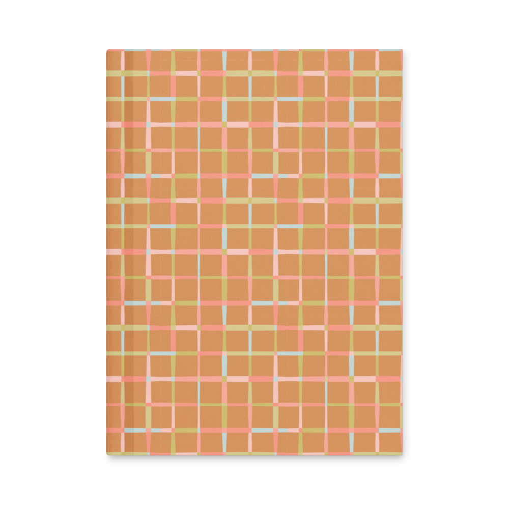 Toasty Grid Hardcover Journal