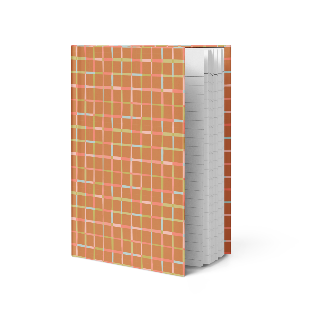 Toasty Grid Hardcover Journal
