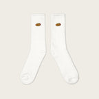Hot Dog Embroidered Socks