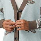 Spanish Moon Moth Knit Cardigan