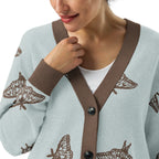 Spanish Moon Moth Knit Cardigan