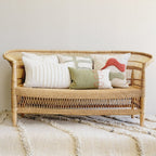 Landscapes Block Throw Pillow