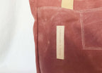 Mauve Wax Canvas Tote Bag - The Rebel Gal