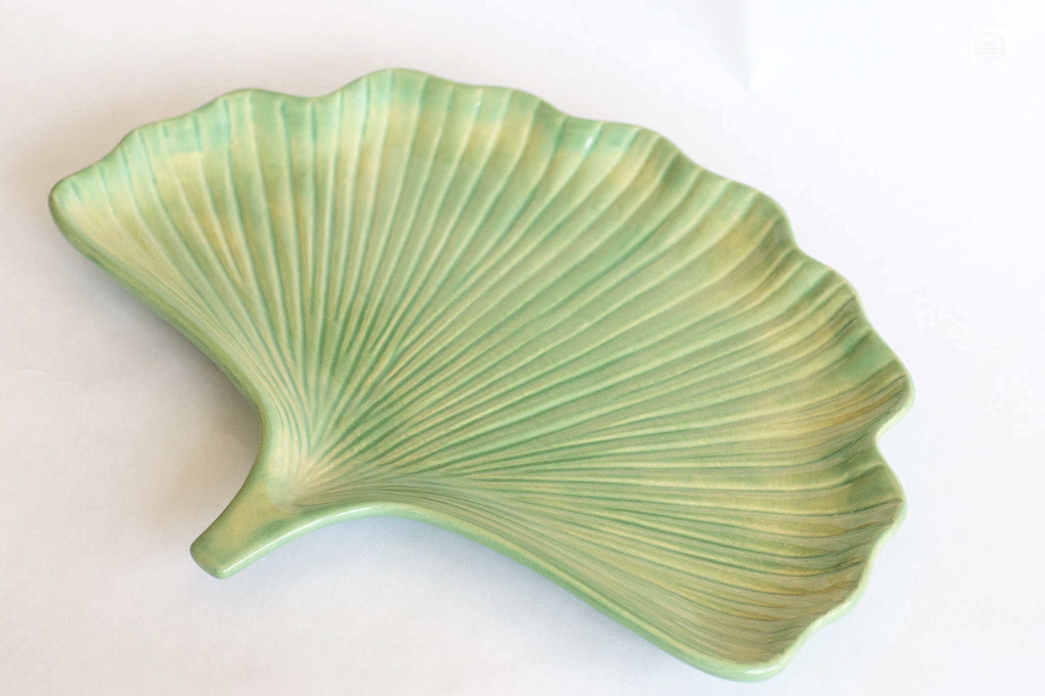 Ceramic Ginkgo Leaf Tray