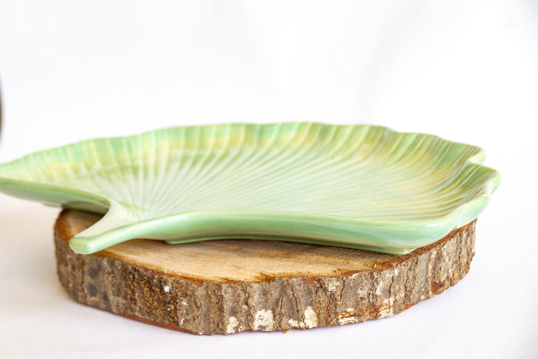 Ceramic Ginkgo Leaf Tray