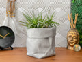 Paper Bag Succulent Planter Pot